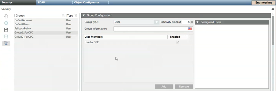 User Group for OPC